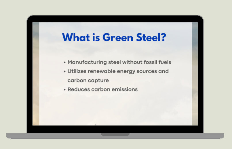What is Green Steel?
